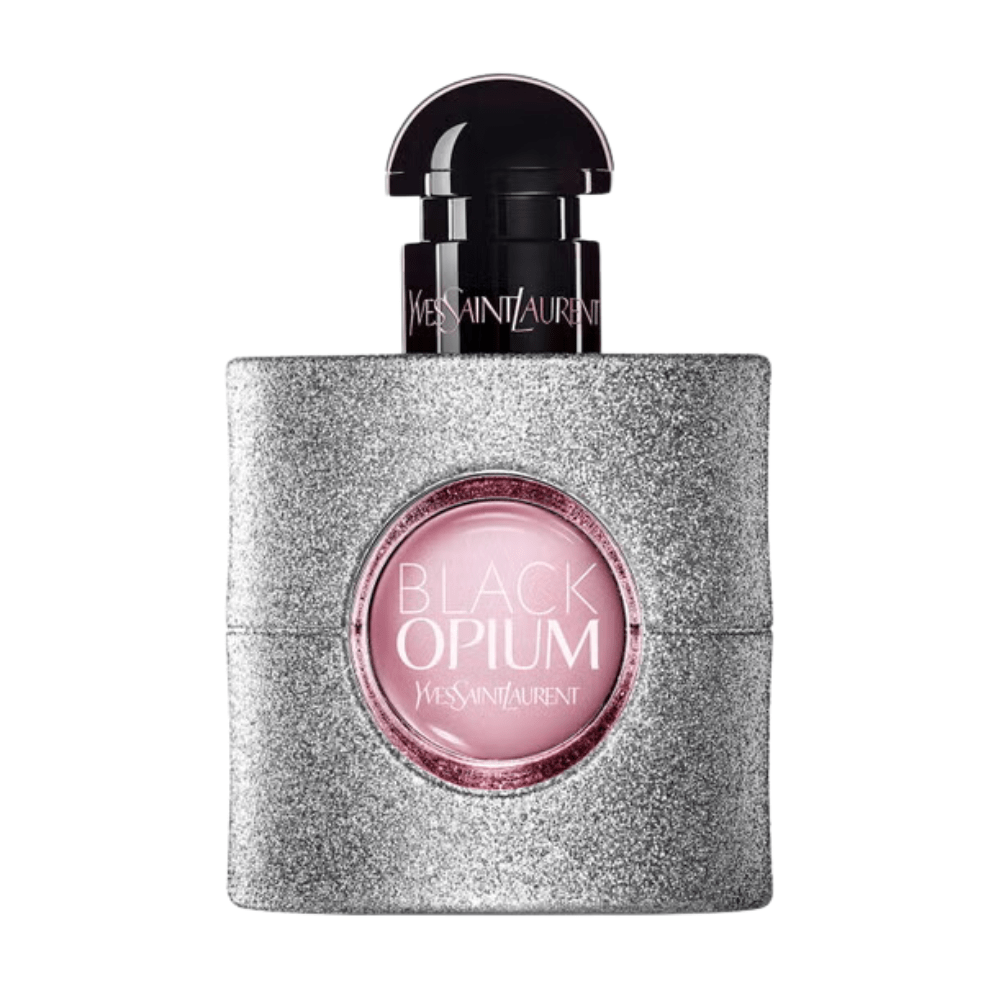 Yves Saint Laurent Black Opium Glitter Eau de Parfum Women's Perfume Spray (30ml, 50ml, 100ml)