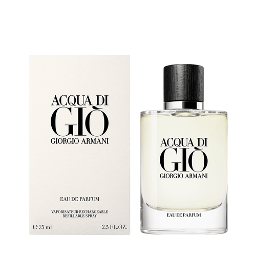 Armani Acqua Di Gio Eau de Parfum Refillable Men's Aftershave Spray (75ml, 125ml)