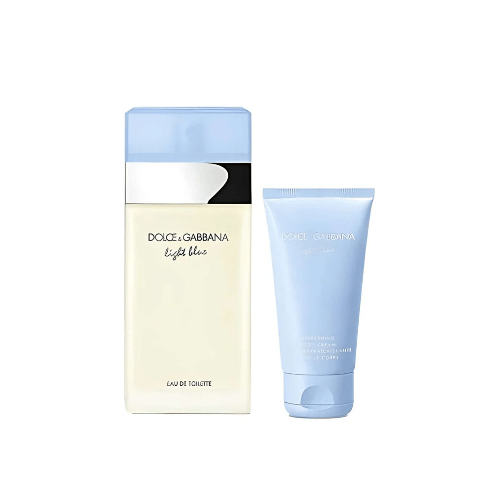Dolce & Gabbana Light Blue Eau de Toilette Women's Gift Set (100ml + 50ml Body Cream)