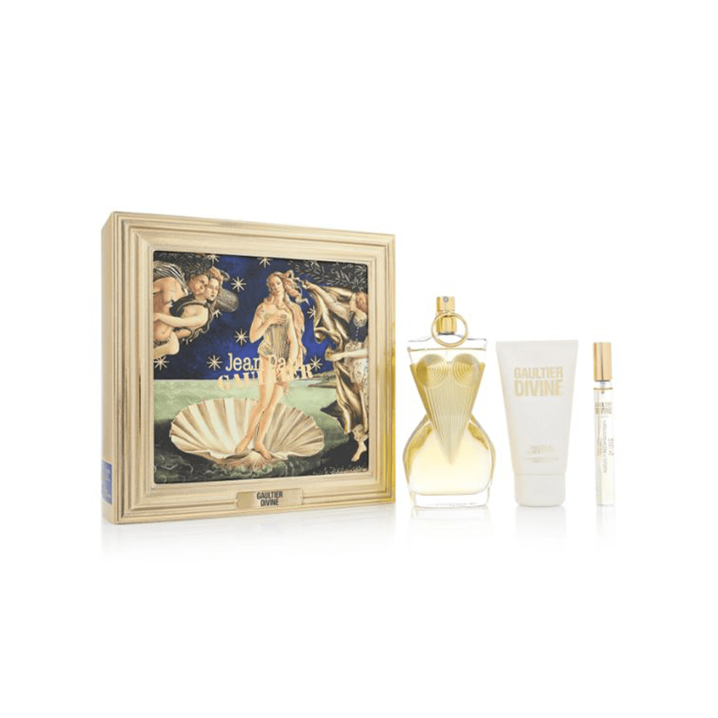 Jean Paul Gaultier Divine Women's Perfume Gift Set (100ml EDP + 75ml Body Lotion + 10ml EDP)