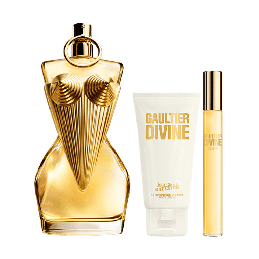 Jean Paul Gaultier Divine Women's Perfume Gift Set (100ml EDP + 75ml Body Lotion + 10ml EDP)