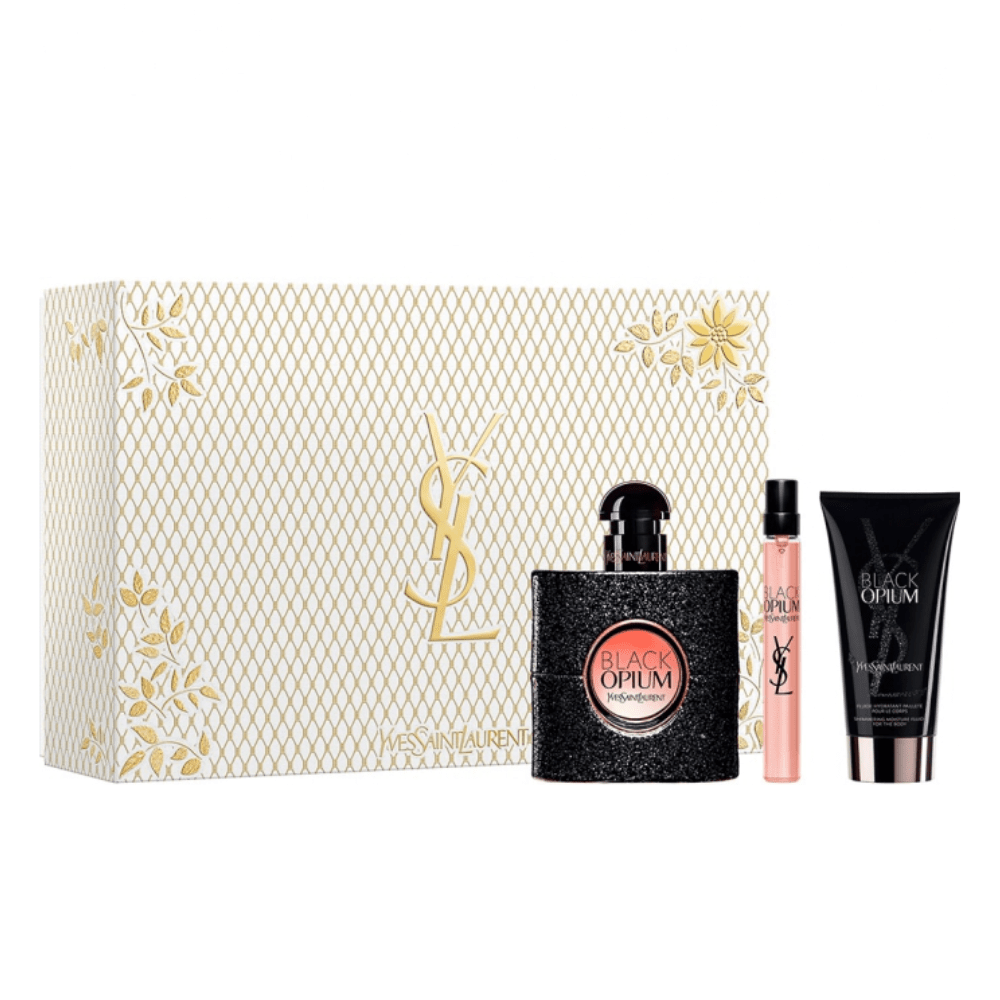 YSL Black Opium Gift Set (50ml EDP + 50ml Body Lotion + 10ml EDP)