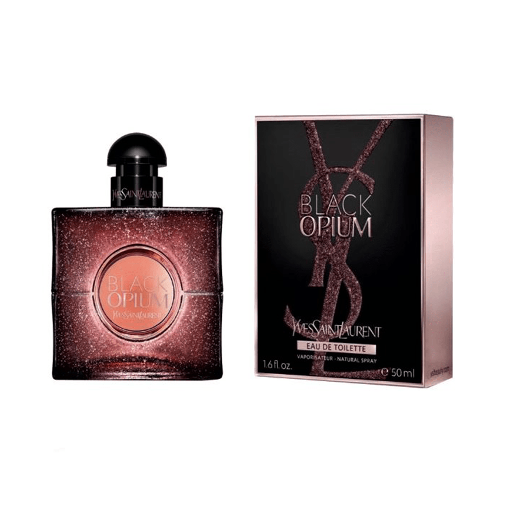 YSL Black Opium Glowing Eau de Toilette Women's Perfume Spray (50ml)